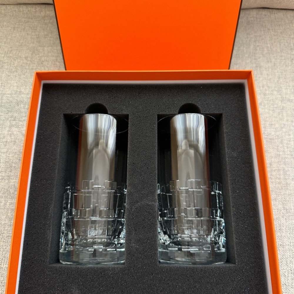 Hermes Adage highball glass set